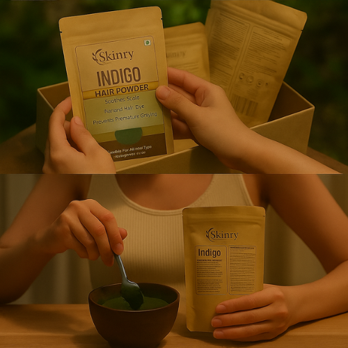Skinry's Indigo Hair Powder